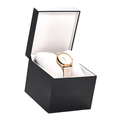 Gucci Stainless Steel Calfskin 38mm G-Timeless Bee Star Quartz Watch White 5 of 5