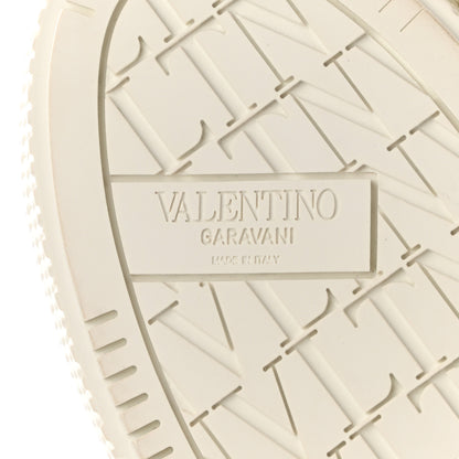 Valentino Garavani Patent Calfskin Womens Giggies Low Top Sneakers 40.5 White 7 of 9