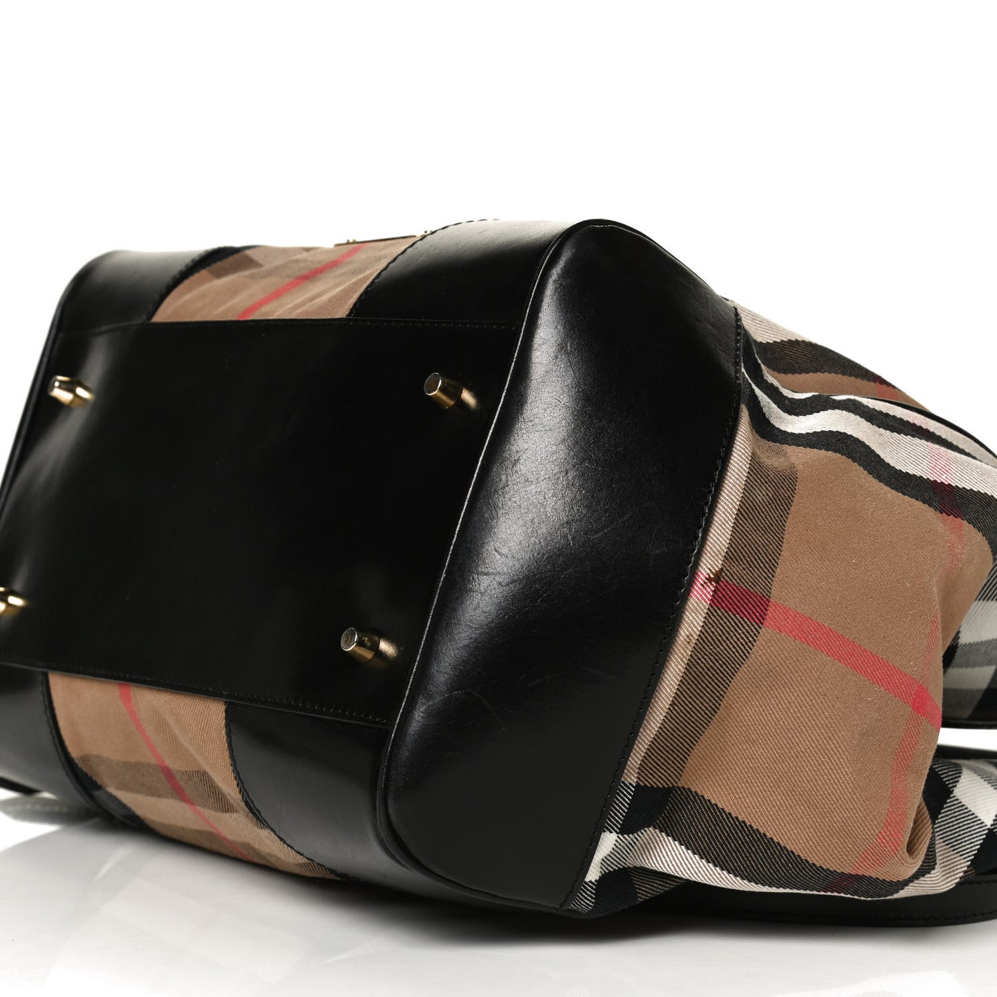 House Check Canterbury Tote Black