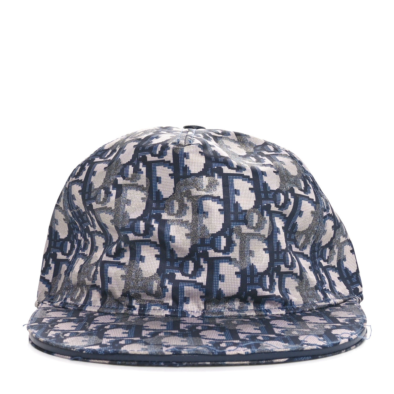 Christian Dior Oblique Baseball Cap M Blue 3 of 10
