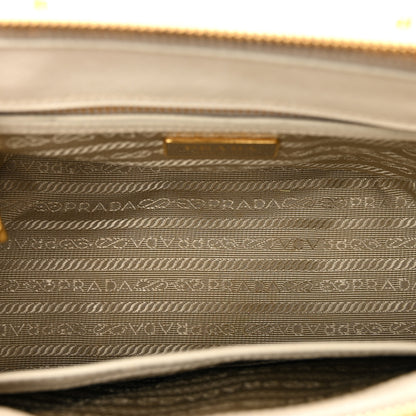 Prada Saffiano Lux Small Galleria Double Zip Tote White 5 of 16