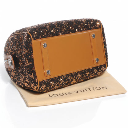 Louis Vuitton Sequin Monogram Sunshine Express Speedy Gold 4 of 7