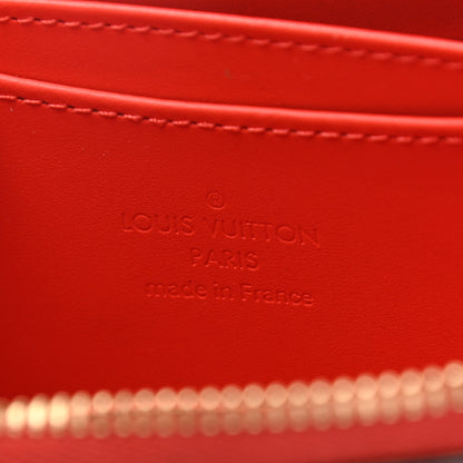 Louis Vuitton Metallic Vernis Degrade Zippy Coin Purse Pink Red 6 of 7
