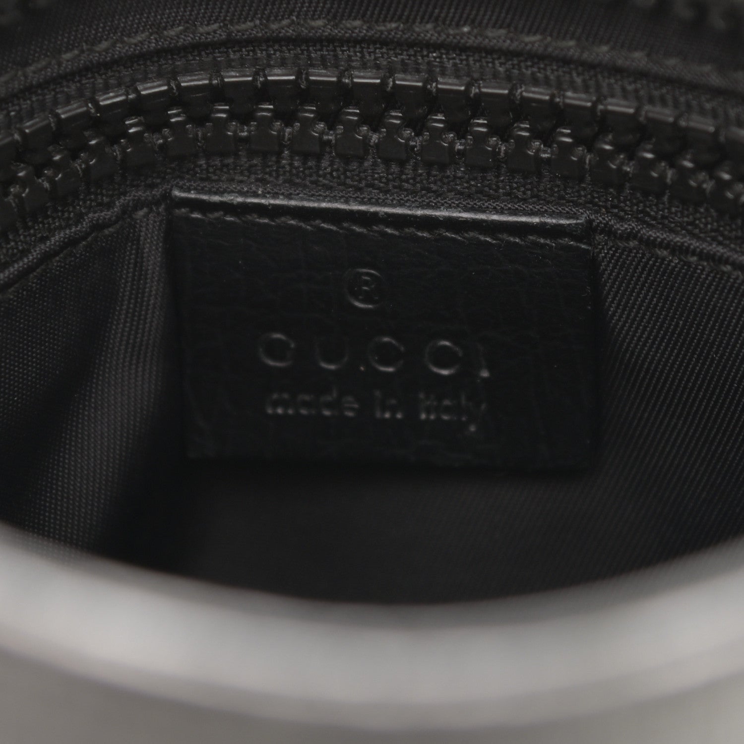 Gucci GG Plus Flat Messenger Bag Black Grey 6 of 10