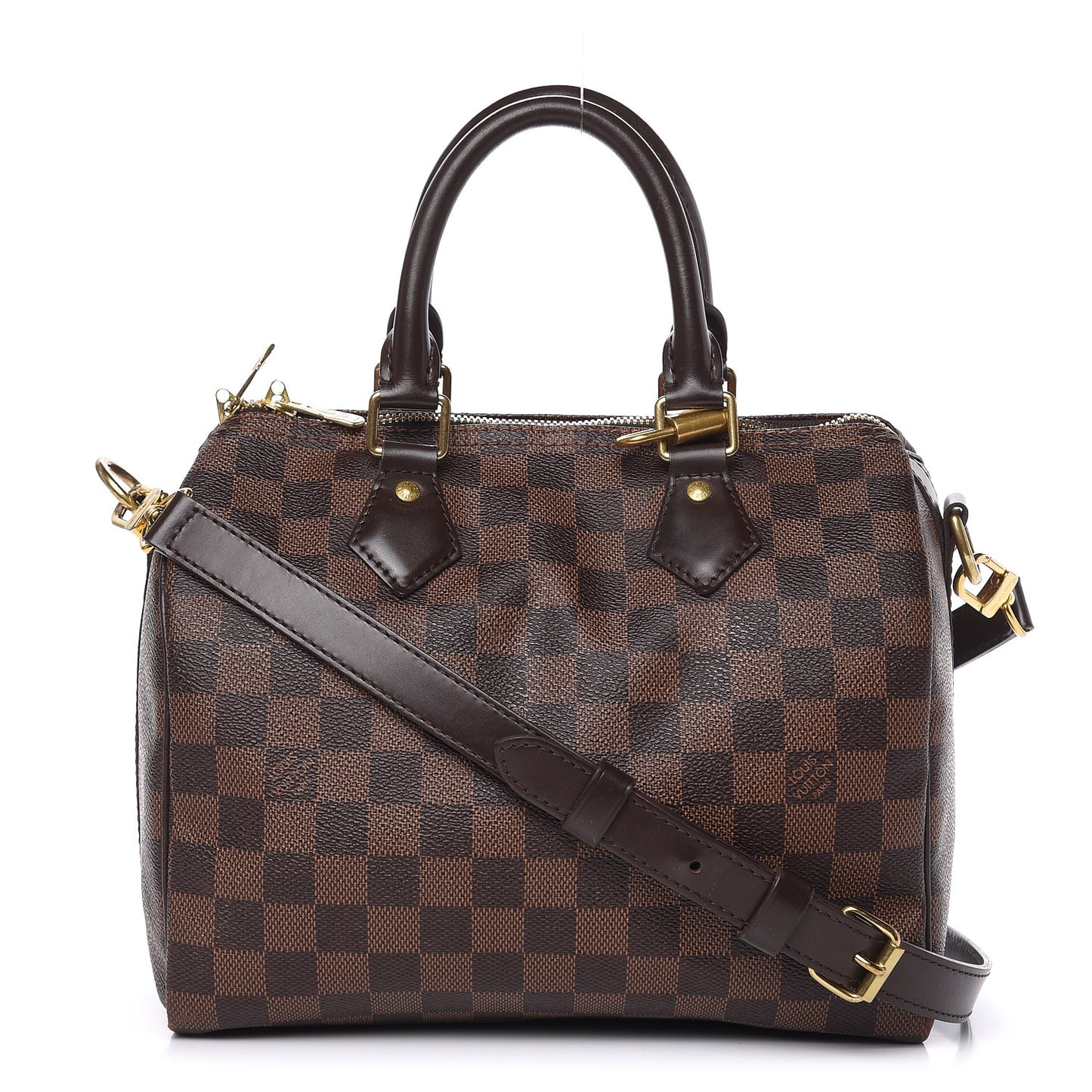 Damier Ebene Speedy Bandouliere 25