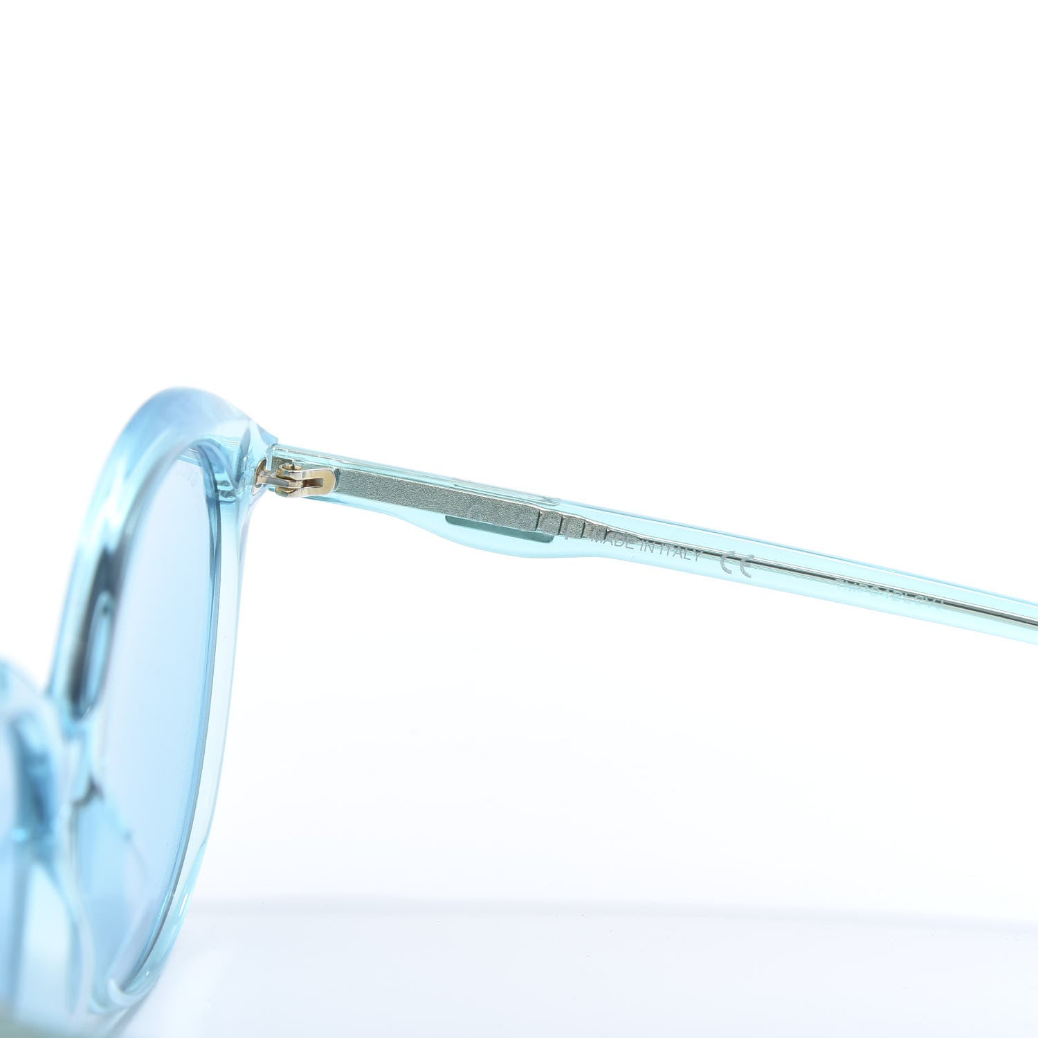Gucci Acetate Sunglasses GG0257S Blue 6 of 8