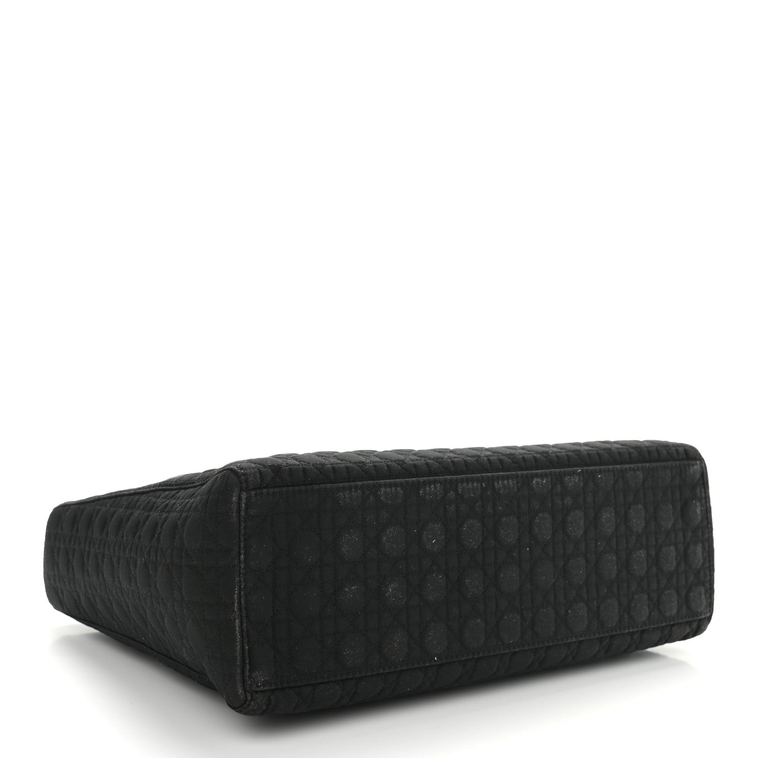 Christian Dior Nylon Cannage Large Lady Dior Black 3 of 13