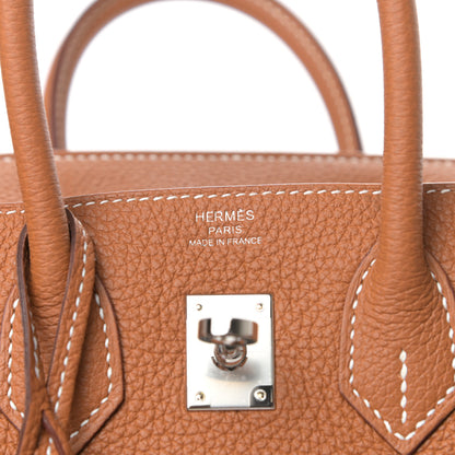 Hermes Togo Birkin 25 Gold 6 of 11