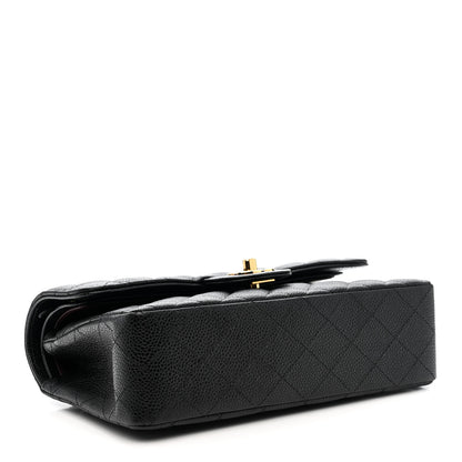 Chanel Caviar Quilted Small Double Flap Black 3 of 10