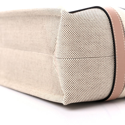 Chloe Cotton Calfskin Medium Woody Ribbon Tote Biscotti Beige 8 of 12