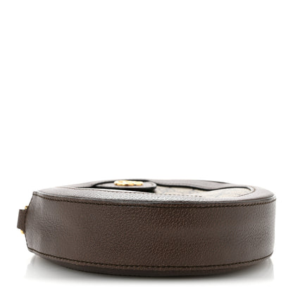 Gucci GG Supreme Monogram Web Mini Ophidia Round Shoulder Bag Brown 4 of 12