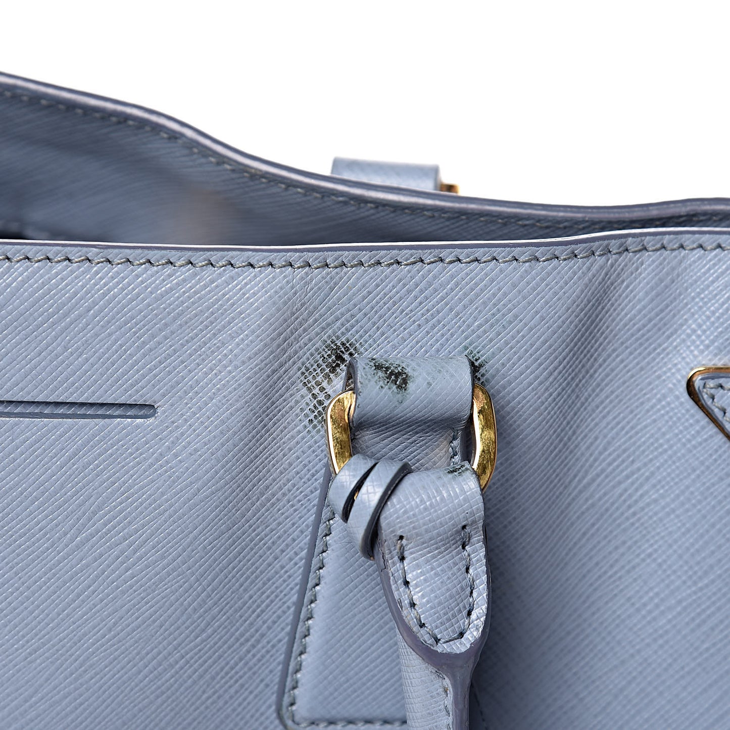 Saffiano Cuir Medium Double Bag Astrale