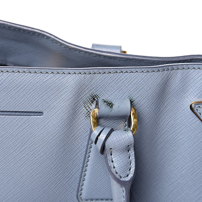 Prada Saffiano Cuir Medium Double Bag Astrale 14 of 32