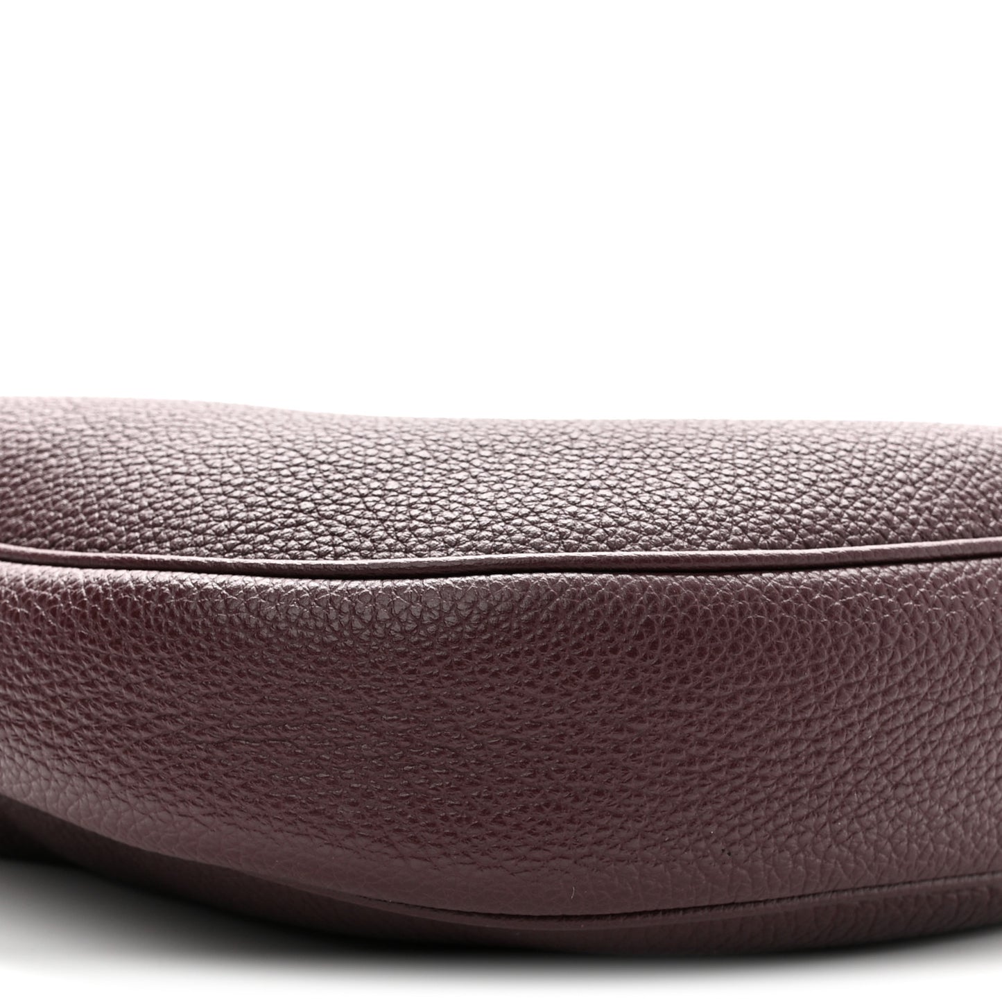 Supple Grained Calfskin Teen Lulu Shoulder Bag Deep Burgundy