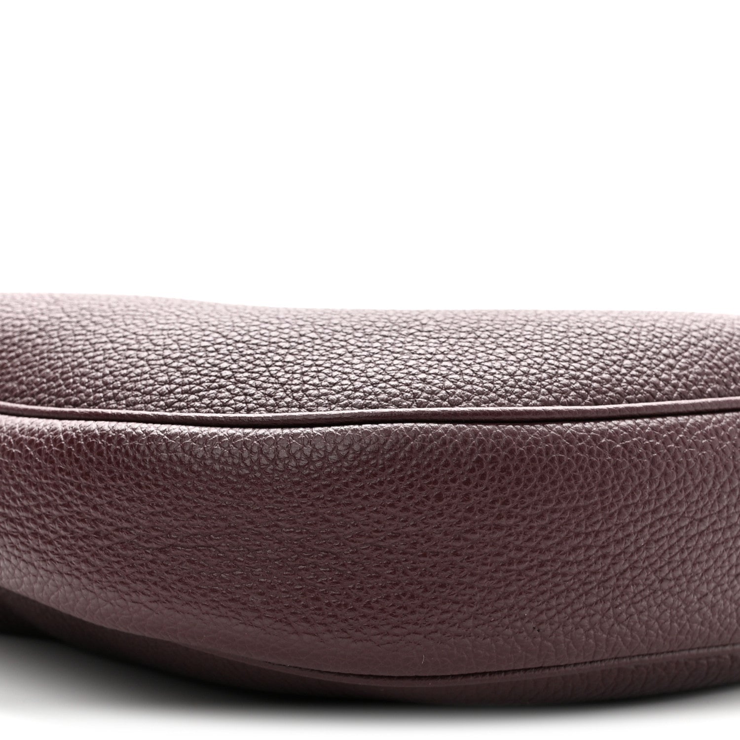Celine Supple Grained Calfskin Teen Lulu Shoulder Bag Deep Burgundy 9 of 10