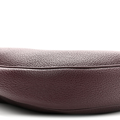 Celine Supple Grained Calfskin Teen Lulu Shoulder Bag Deep Burgundy 9 of 10