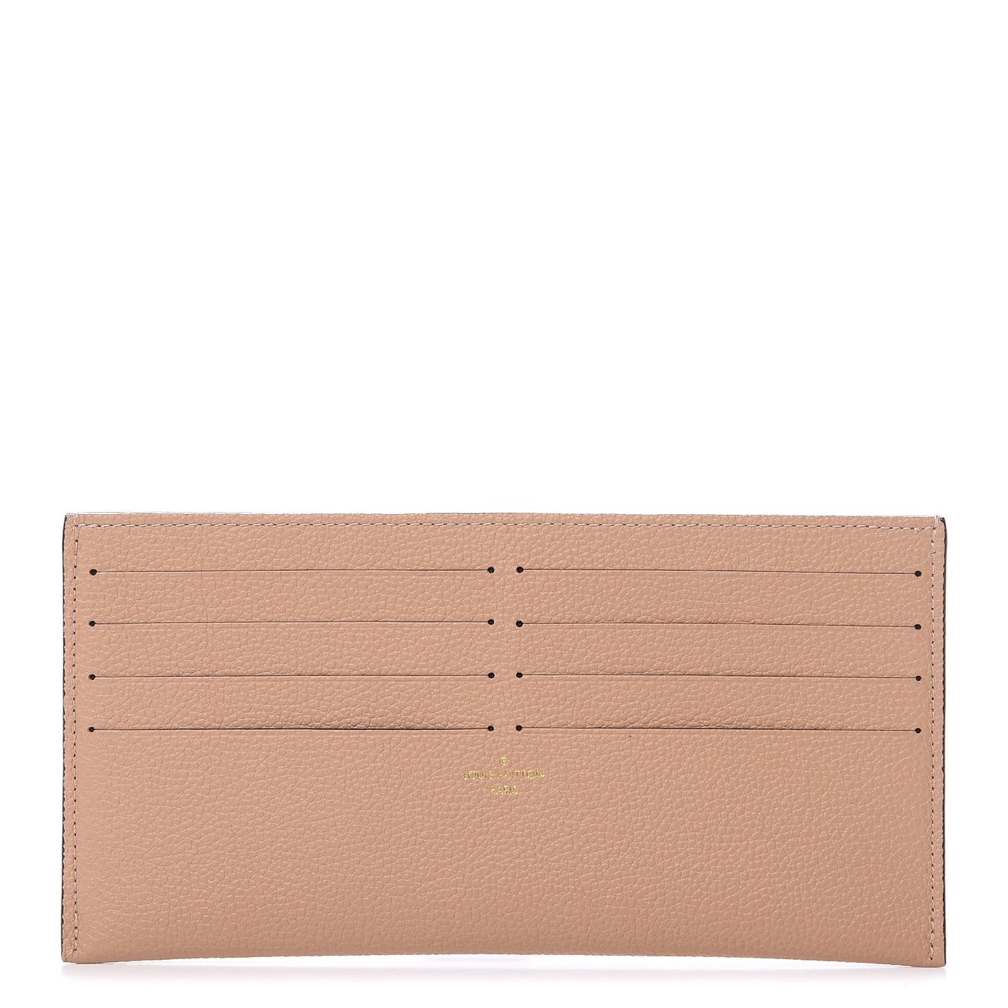 Calfskin Felicie Card Holder Insert Papyrus