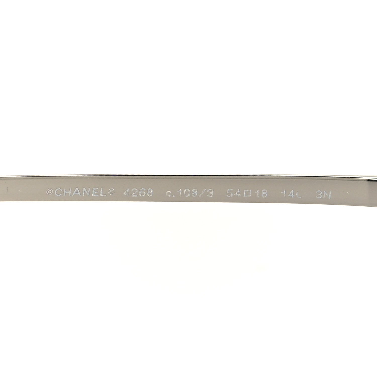 Chanel Round Sunglasses 4268 Black 5 of 9