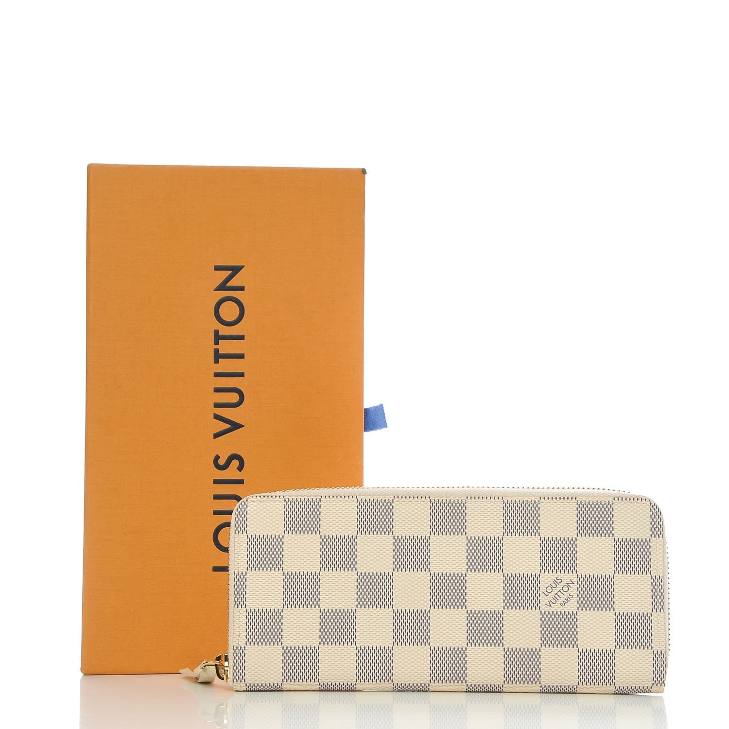 Louis Vuitton Damier Azur Clemence Wallet 8 of 8