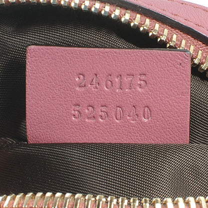 Gucci Monogram Bamboo Cosmetic Case Vintage Rose 6 of 7