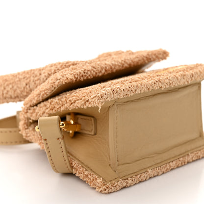 Jacquemus Raffia Calfskin Le Chiquito Beige 8 of 9