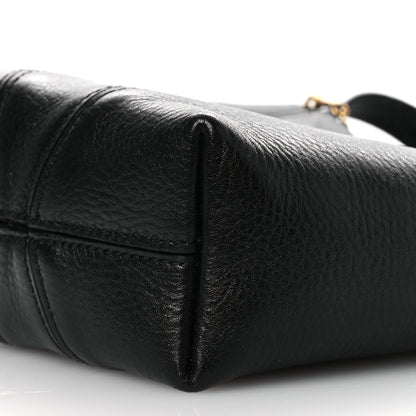 Chloe Grained Calfskin Small Spin Tote Black 10 of 10