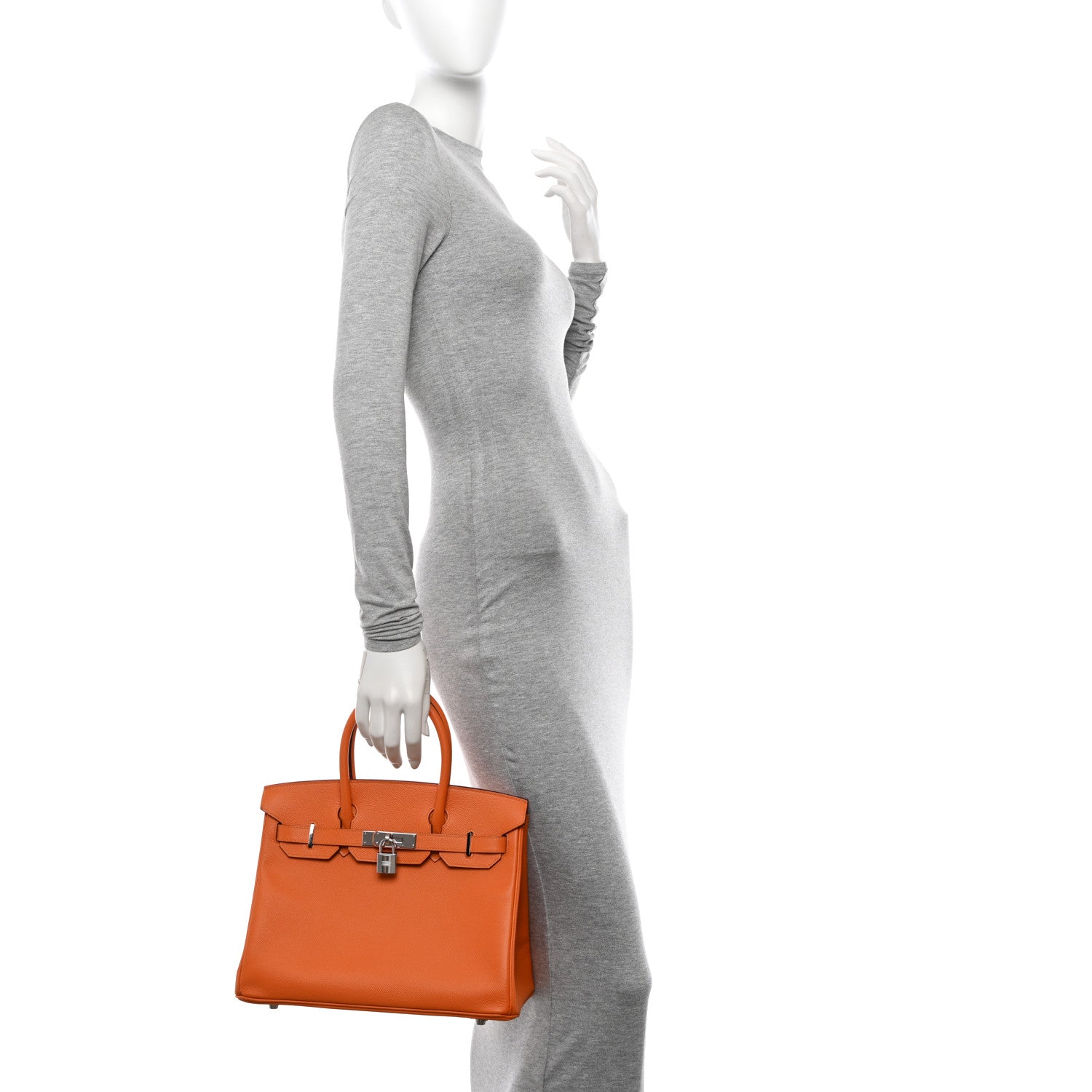 Hermes Epsom Birkin 30 Abricot 2 of 12
