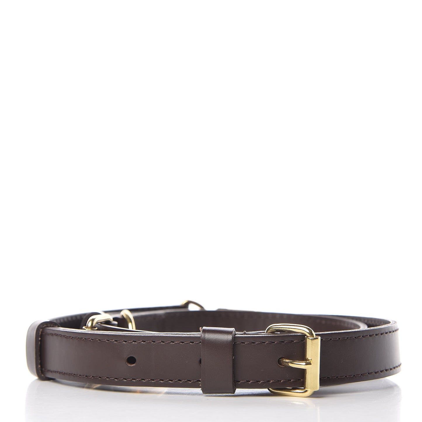 Calfskin Adjustable Speedy Bandouliere Shoulder Strap Brown
