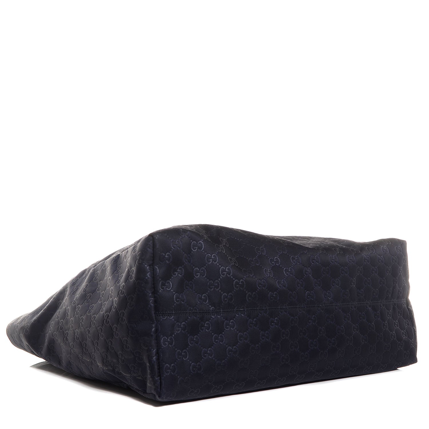 Gucci Nylon Monogram Large Tote Blue 4 of 9