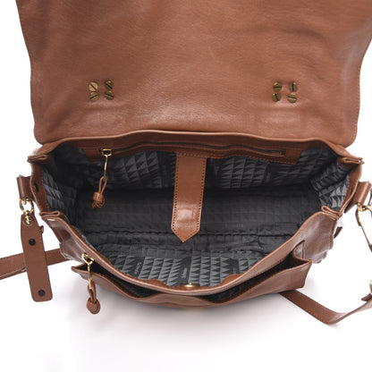 Proenza Schouler Lambskin Medium PS1 Satchel Saddle 5 of 14