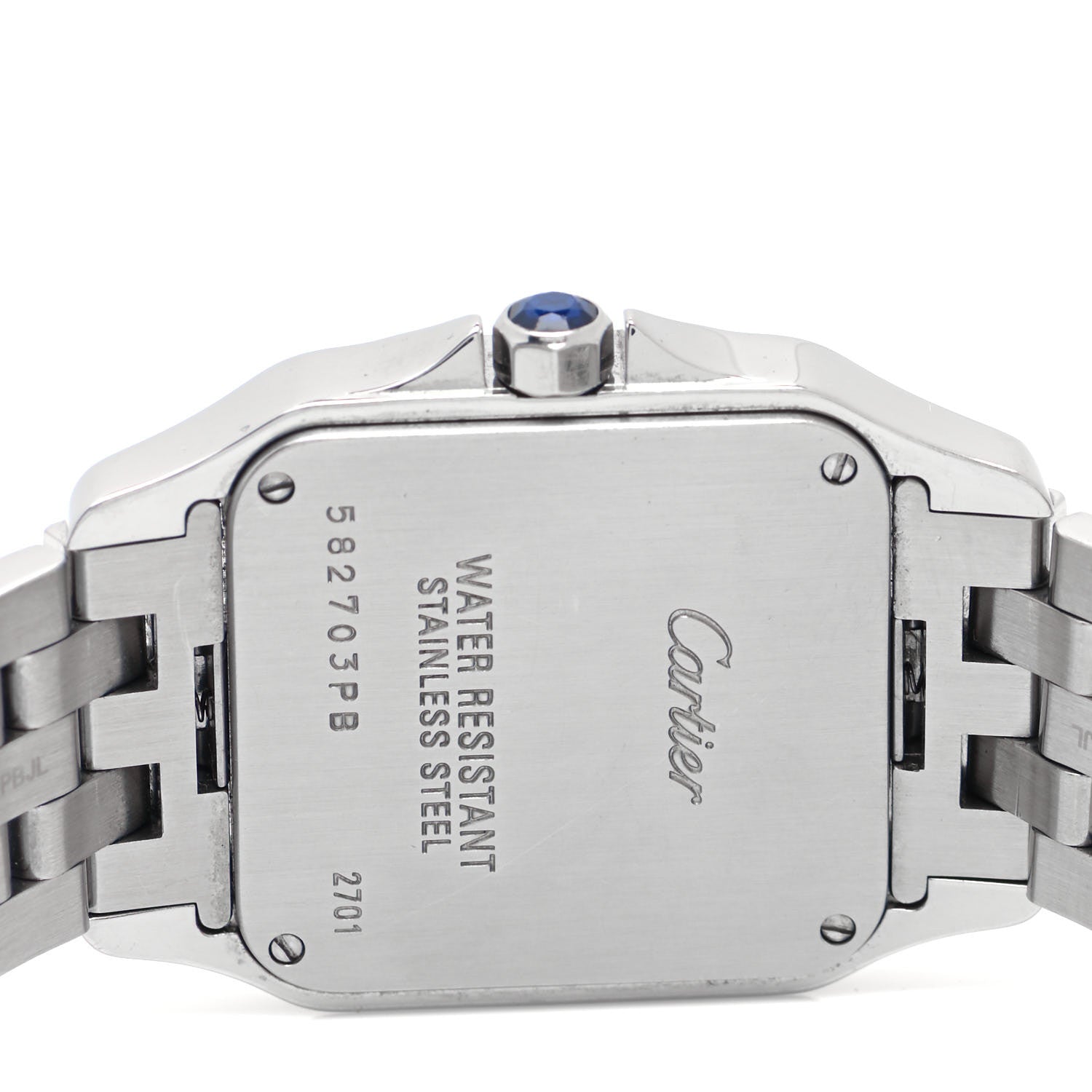 Cartier Stainless Steel 26mm Santos Demoiselle Quartz Watch 4 of 5