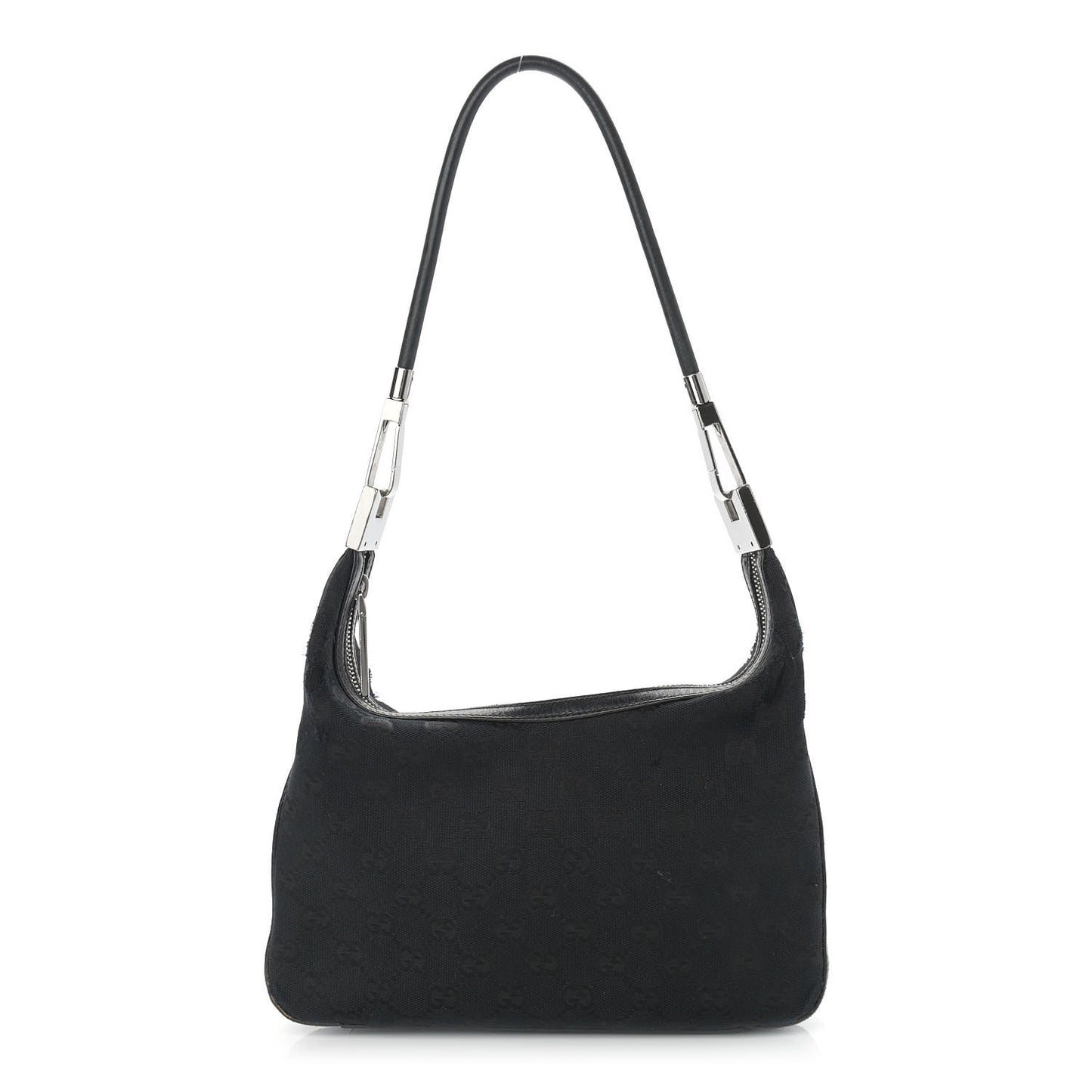 Monogram GG Clasp Hobo Black