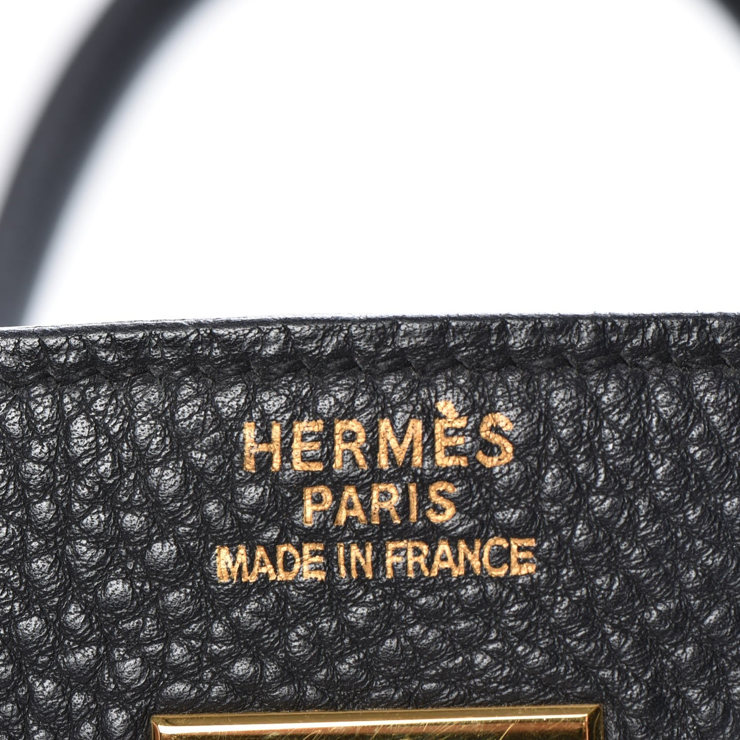 Hermes Togo HAC Birkin 32 Black 8 of 28