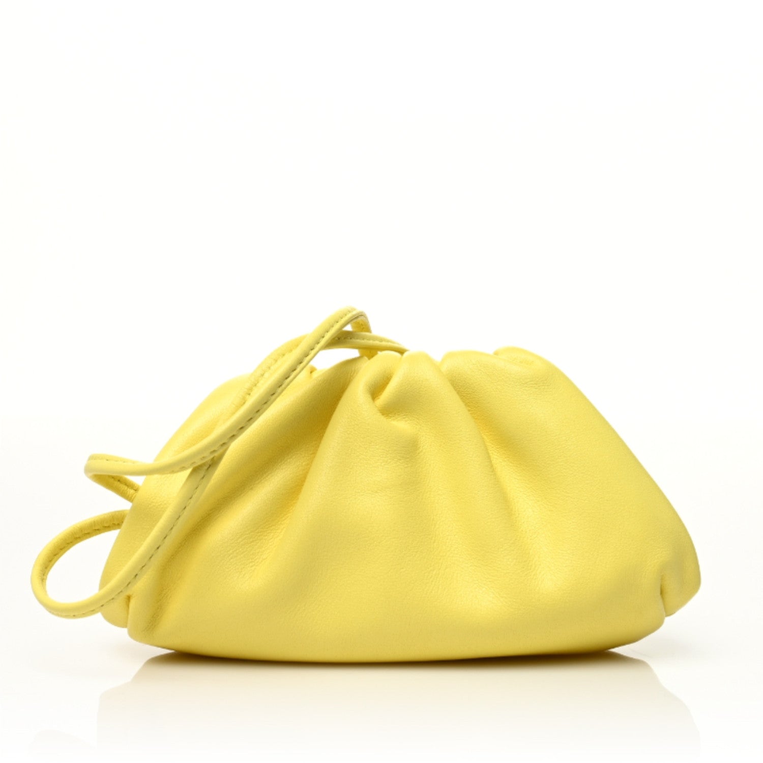 Bottega Veneta Butter Calfskin Coin Purse Sherbert 1 of 7