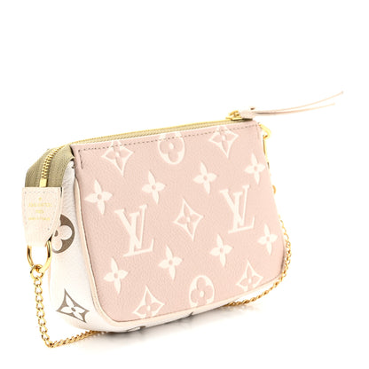 Louis Vuitton Empreinte Spring in the City Mini Pochette Accessories Kaki Beige Cream 3 of 7