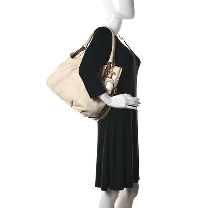 Prada Cervo Antik Shoulder Bag Talco 2 of 18
