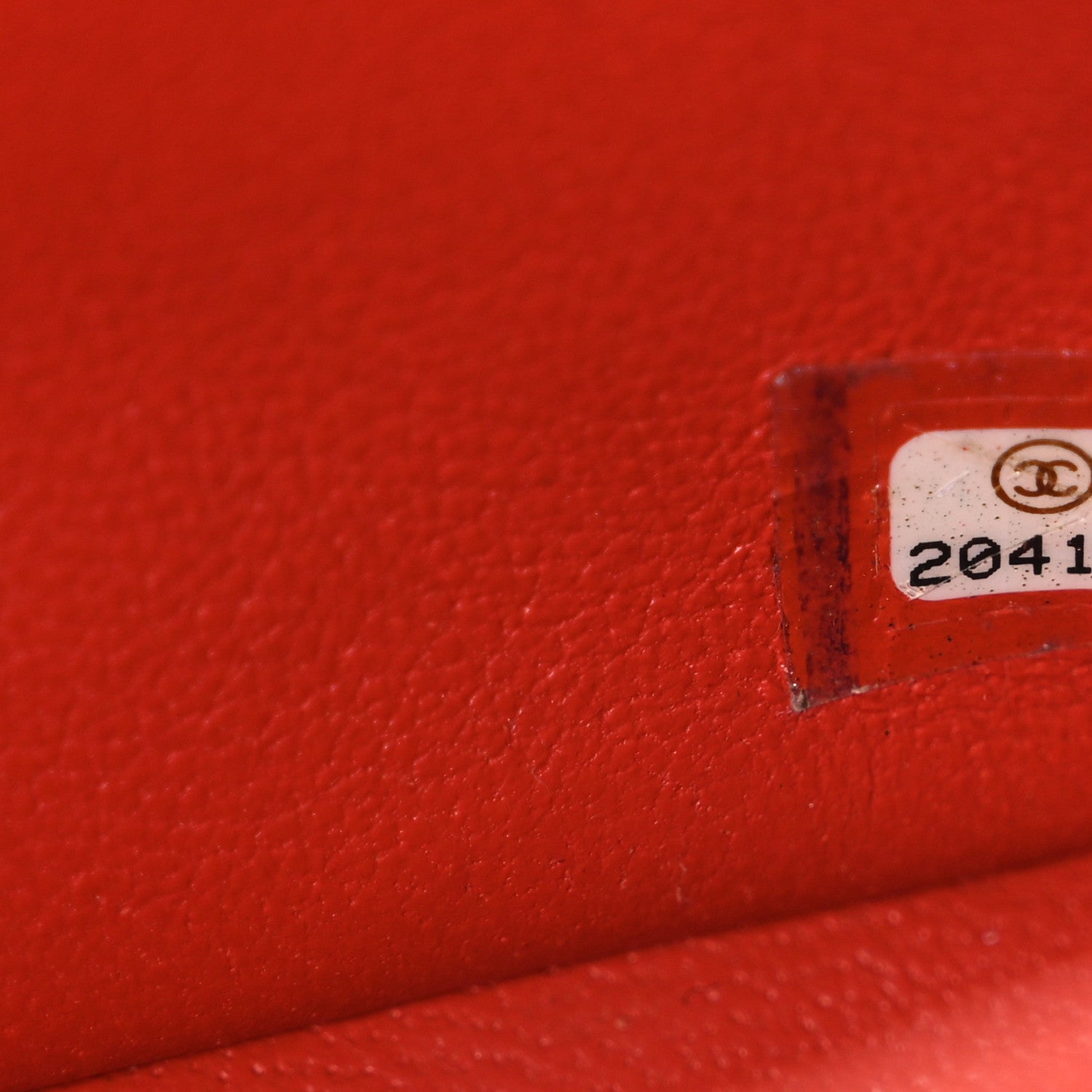 Chanel Lambskin Quilted Mini Rectangular Flap Red 7 of 10
