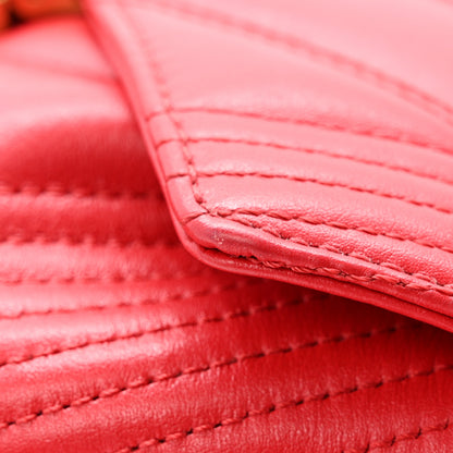 MCM Calfskin Quilted Small Patricia Belt Bag Ruby Red 15 of 15