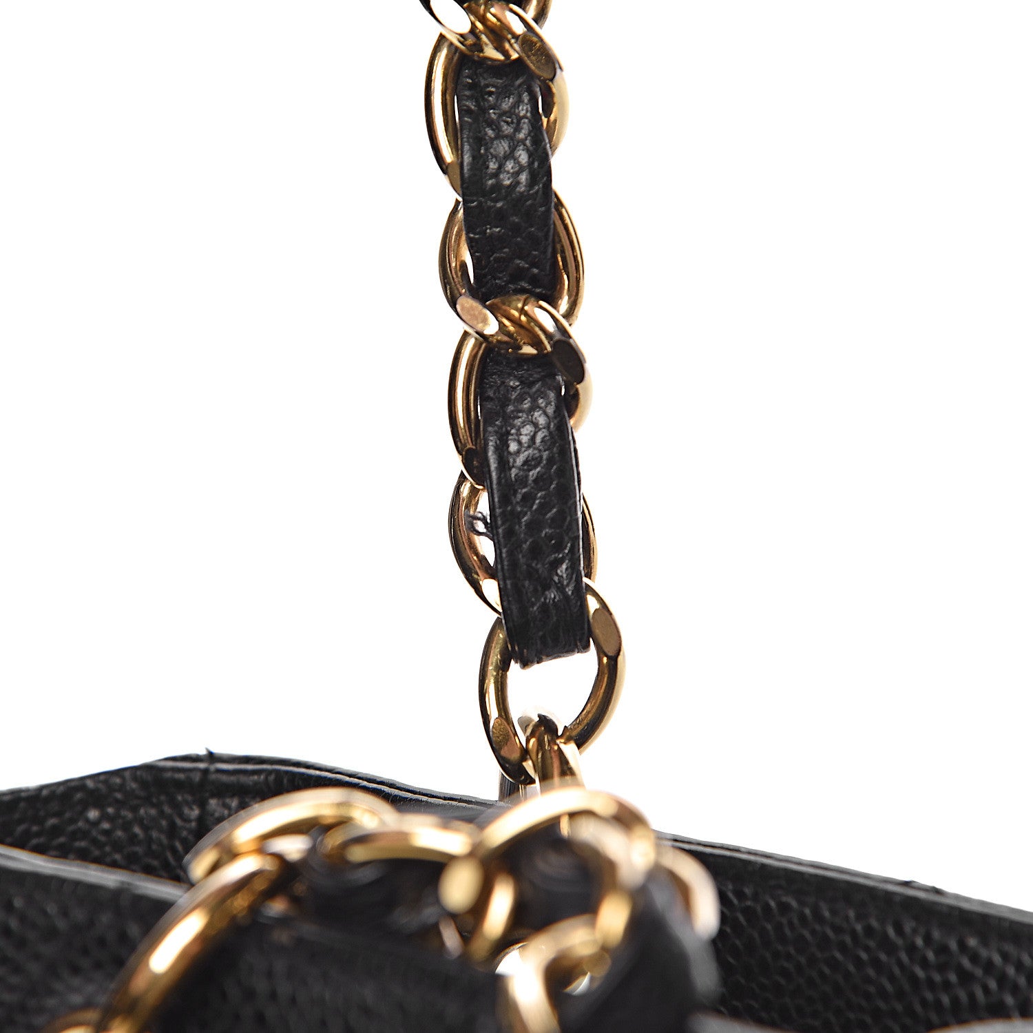 Chanel Caviar Quilted Petit Shopping Tote PST Black 12 of 12