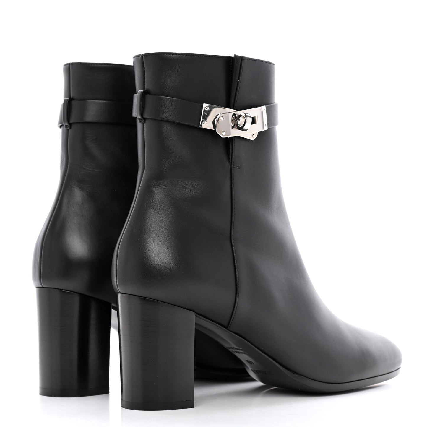 Calfskin Saint Germain Ankle Boots 40 Black
