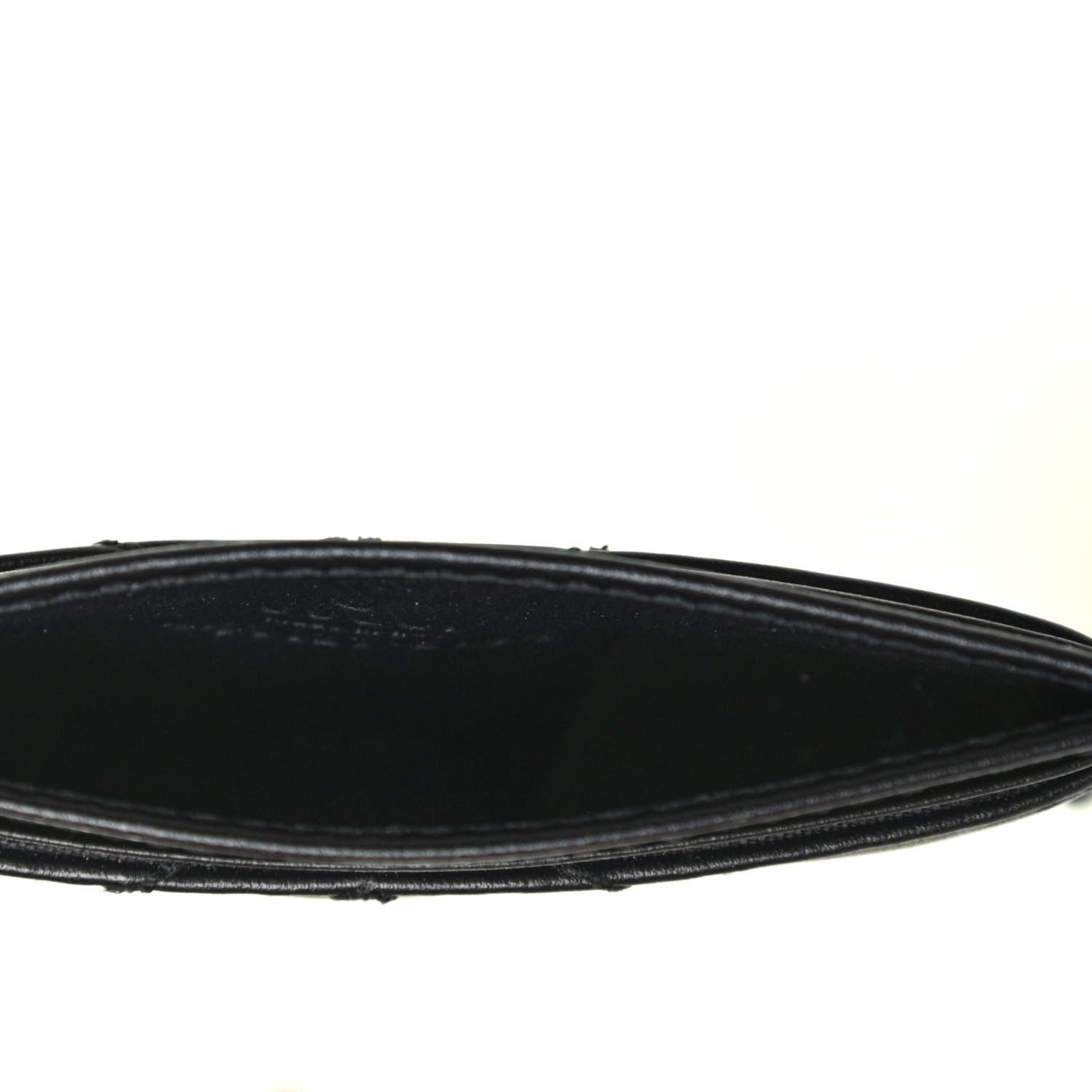 Gucci Calfskin Matelasse GG Marmont Card Holder Black 5 of 7