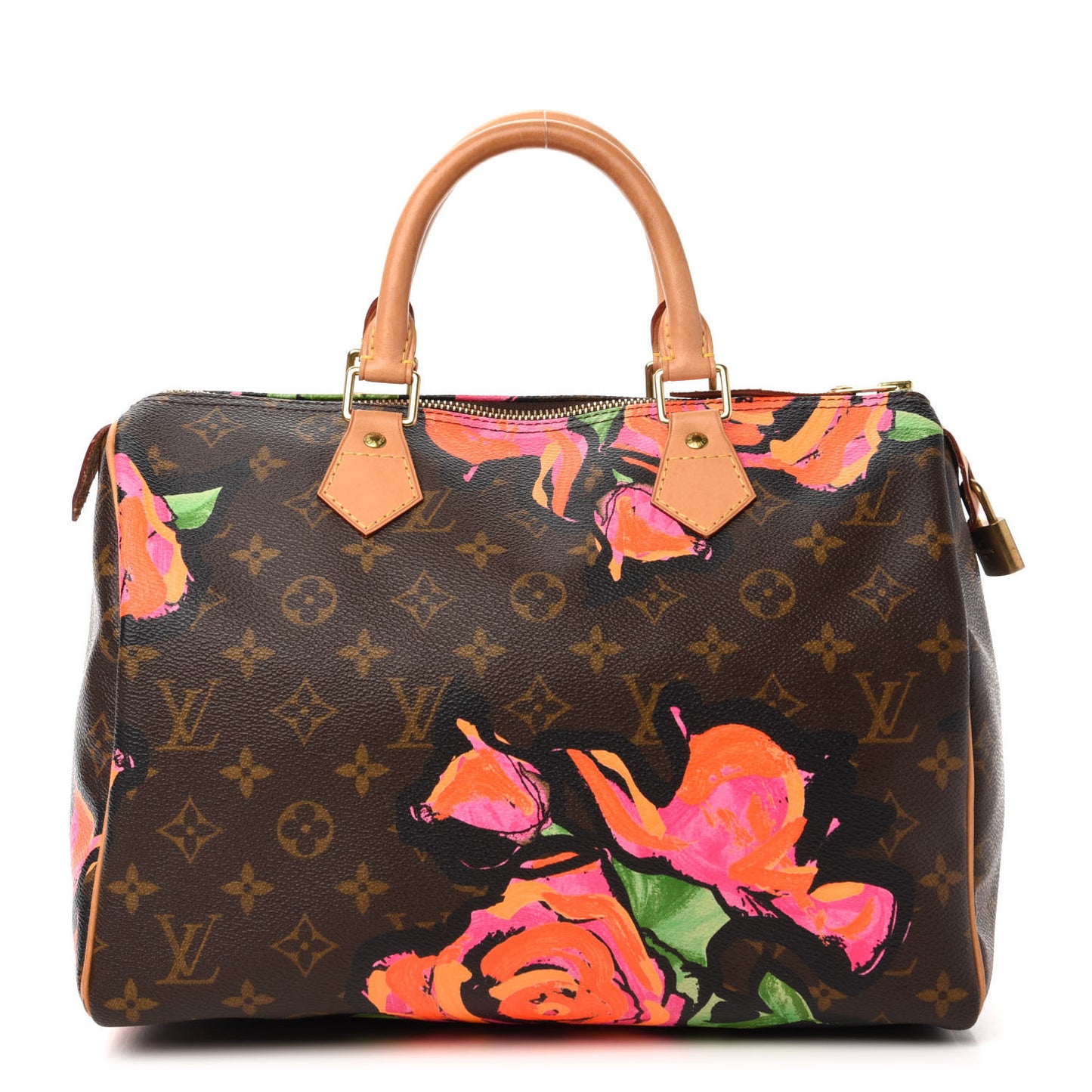 Monogram Roses Speedy 30