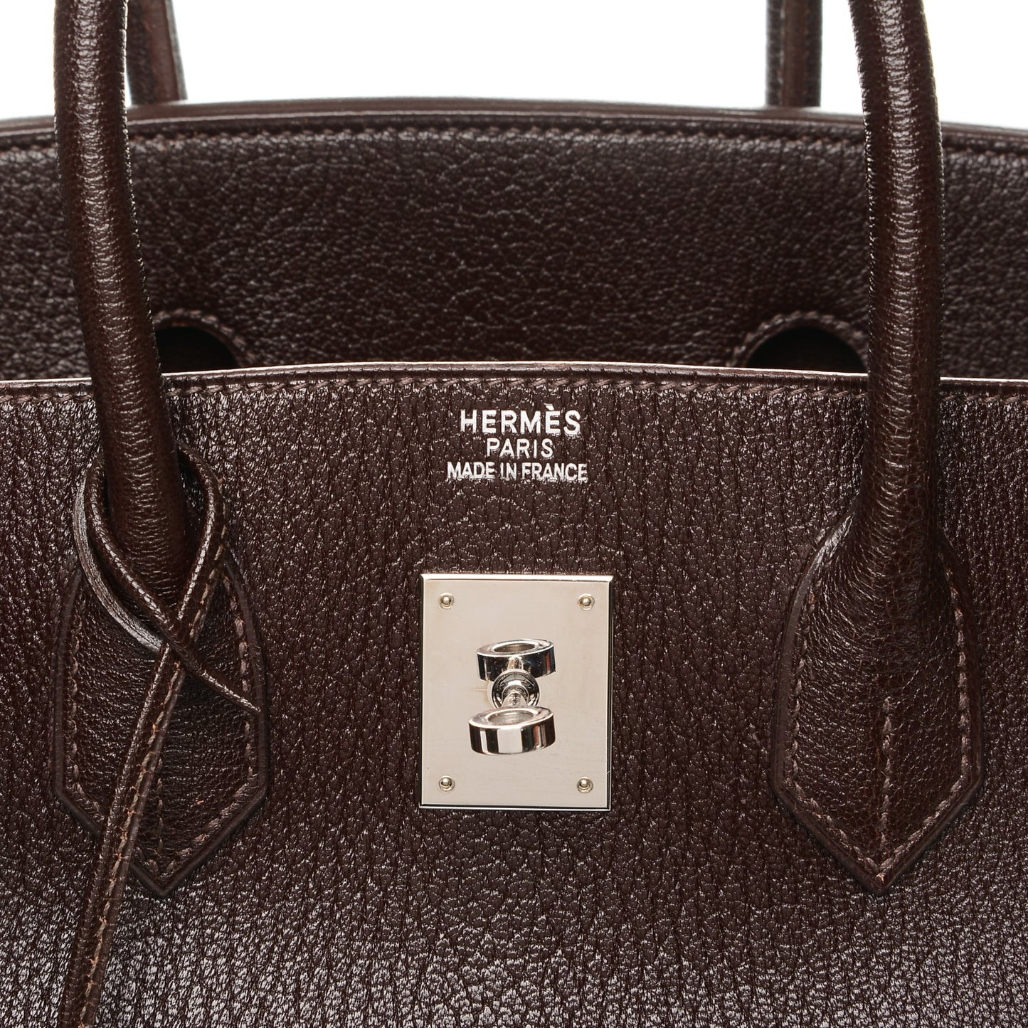 Chevre de Coromandel Birkin 35 Cocoan