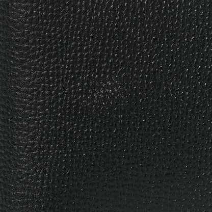 Burberry Grainy Calfskin House Check Large Banner Tote Black 13 of 13
