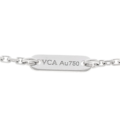 Van Cleef & Arpels VAN CLEEF & ARPELS 18K White Gold Turquoise Sweet Alhambra Butterfly Pendant Necklace 4 of 5