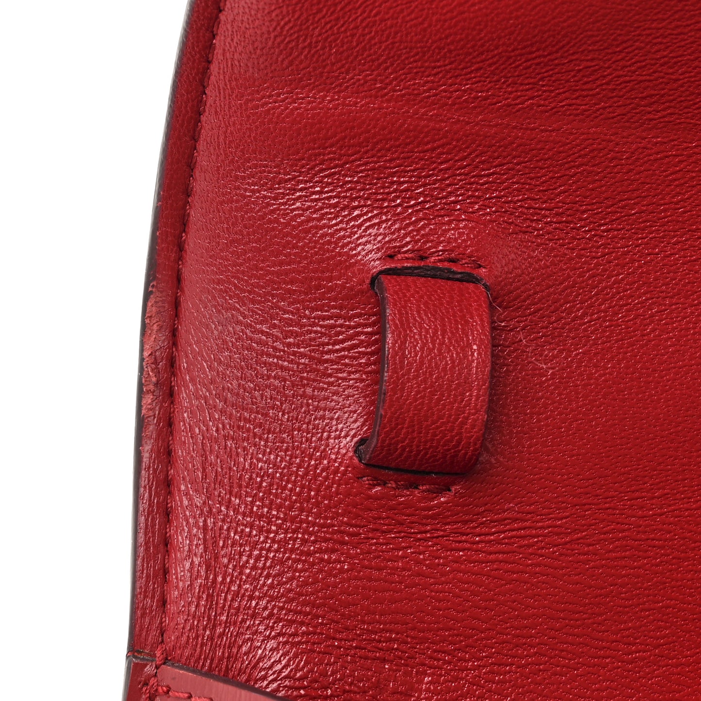 Box Calfskin Small Classic Box Flap Bag Red