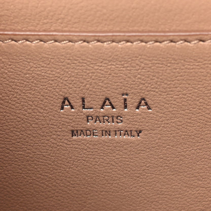 Alaia Calfskin Laser Cut Oum Double Envelope Clutch Crossbody Sable 7 of 9