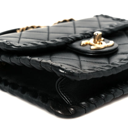 Chanel Calfskin Braided Mini My Own Frame Flap Black 11 of 12