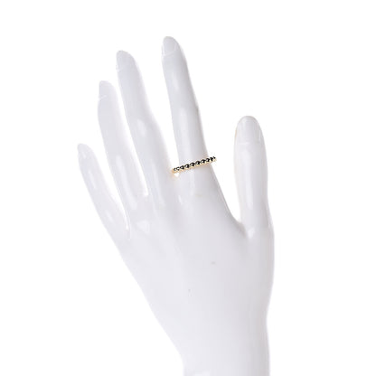 Tiffany 18K Yellow Gold 3mm HardWear Ball Ring 54 7 2 of 5