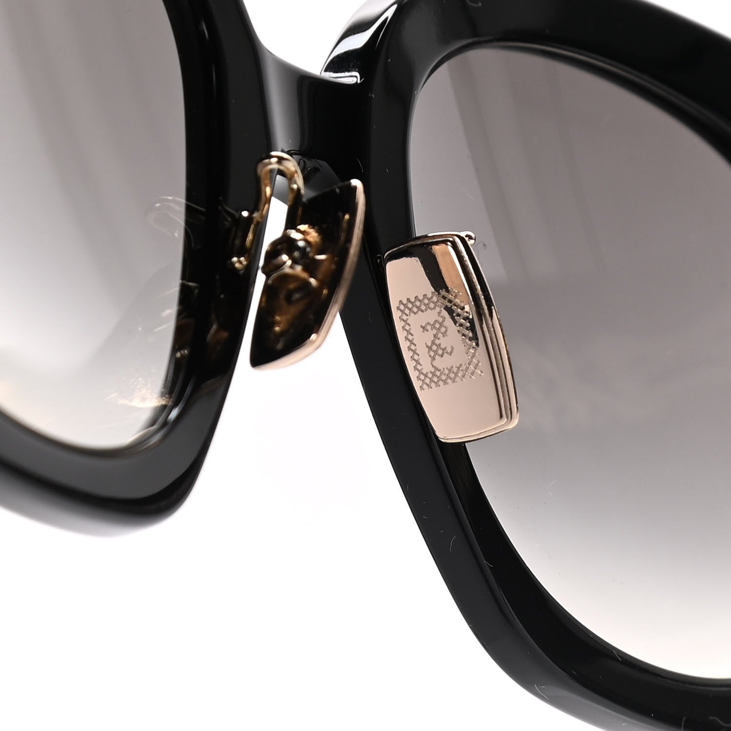 Fendi Acetate Sunglasses FF 0458/G/S Black 7 of 9